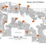 Lift Station Location Map
